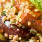 Roasted Vegetable and Barley Risotto and Healthy Days