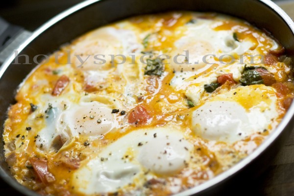 Breakfast Basil Eggs