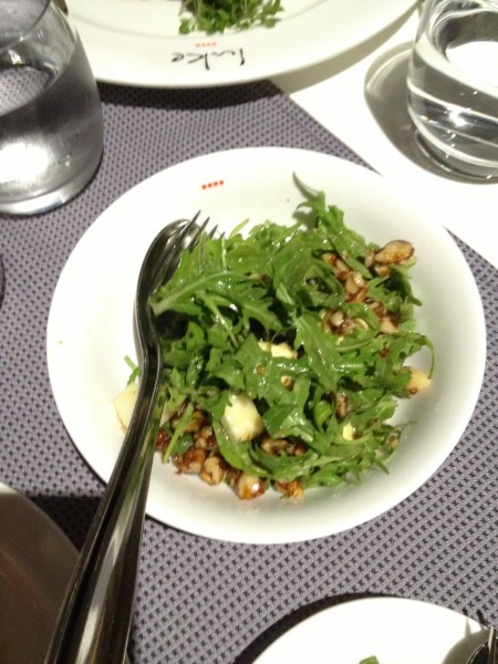 Pear, Rocket and Blue Cheese Salad