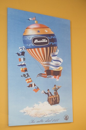 Vintage posters made for the Barilla company