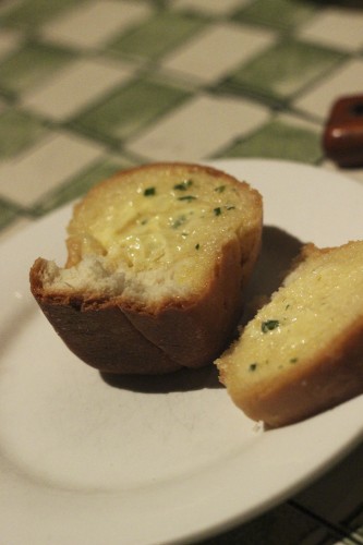 'Garlic Loaf' where the butter wasn't given the chance to melt