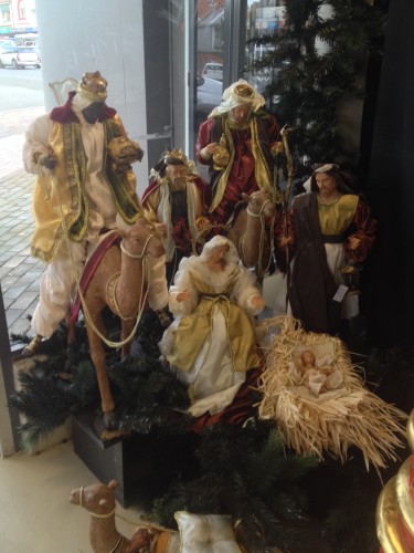 An enormous Nativity scene