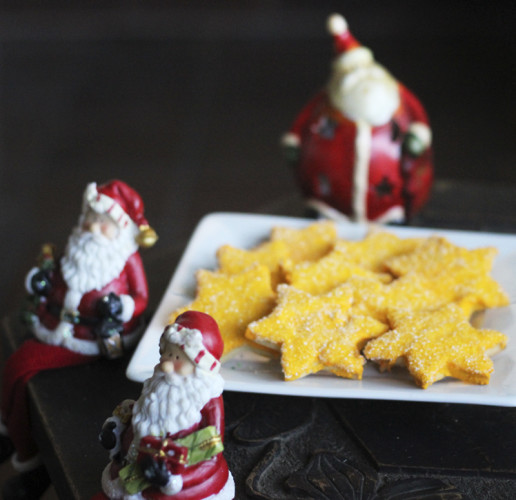 Santas's guarding the edible stars