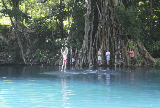 One of Santo's Blue Holes