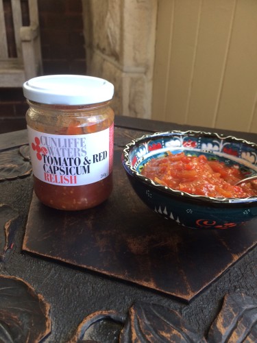 Cunliffe Waters Tomato & Red Capsicum Relish