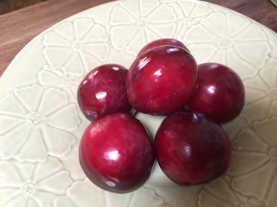 The last of the plums for this season