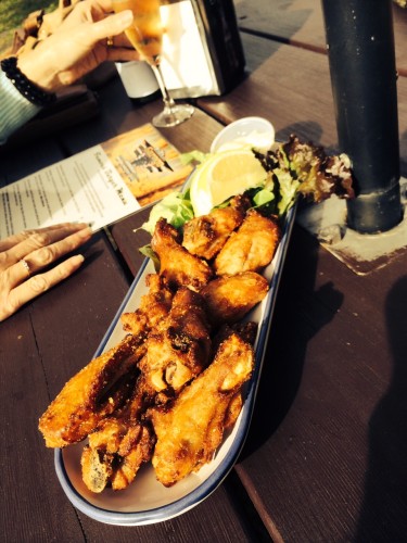 Plate of Spicy Chicken Wings $10.00