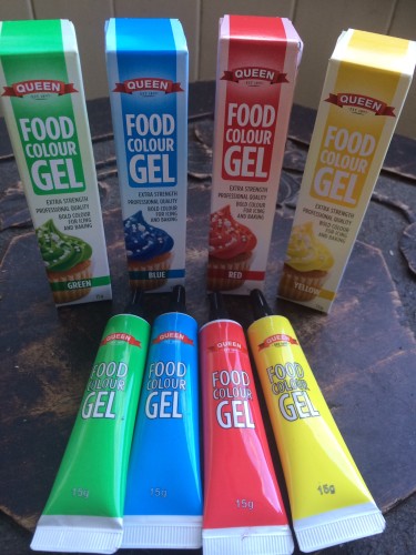Queen's new range of food colour gels