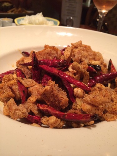 Crispy Chicken with Peanuts and Chillies $19.00