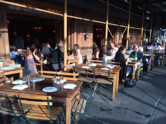 A summer's evening in the West Village - perfect for alfresco dining