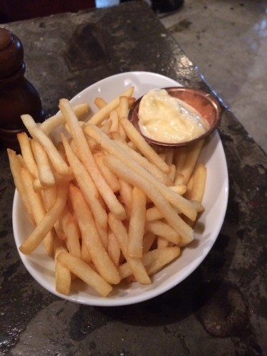Chips with aioli:  $8.00