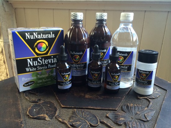 NuNaturals stevia products