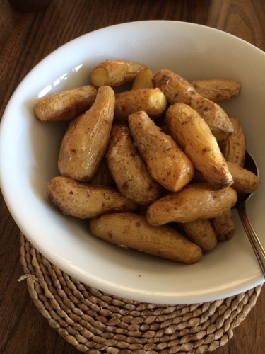 Roasted Kipfler potatoes