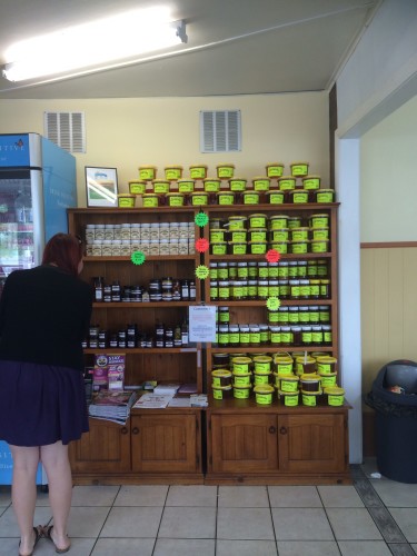 Local honey is for sale