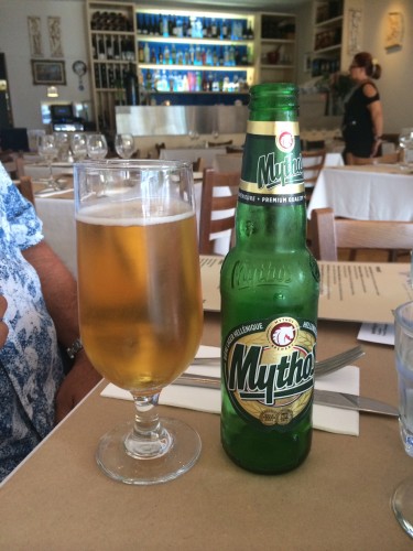 Starting with a Greek beer