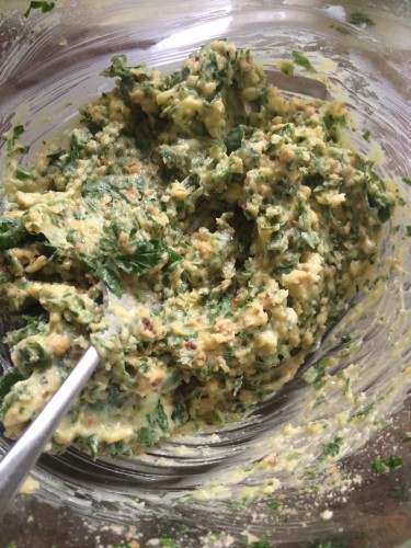Hazelnut and parsley and garlic butter 