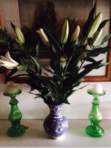 Fragrant lilies