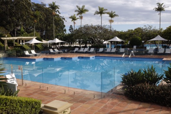 Resort heated pool 