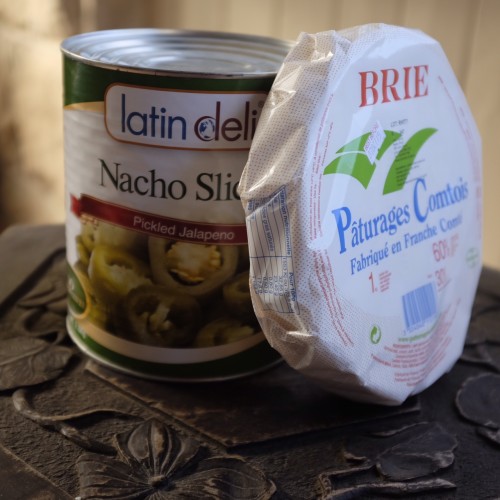 Jalapenos and brie