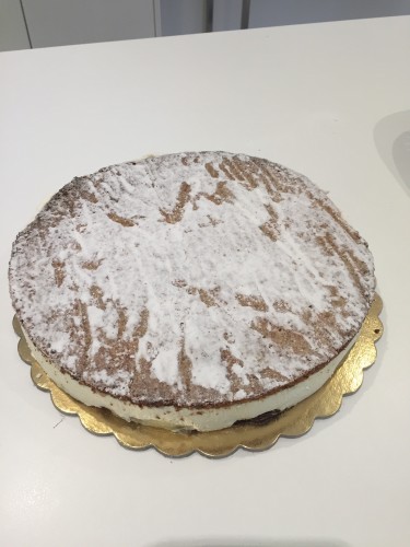 An Italian cheesecake