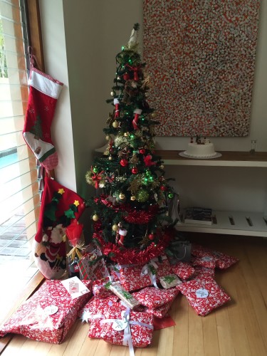 A Christmas tree with a make-over 