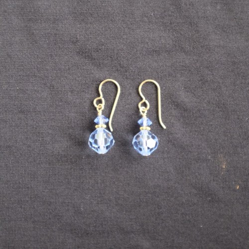 Blue earrings 