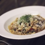 Pasta with Sausage, Fennel and Beans and…A Crushed Toe